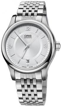 Buy this new Oris Classic Date 37mm 01 733 7578 4031-07 8 18 61 midsize watch for the discount price of £620.00. UK Retailer.